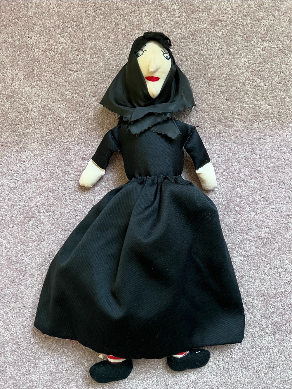 Vintage handmade topsy turvy doll, 3 dolls in 1 - Unbranded